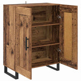 Sideboard Old Wood 69.5 x 34 x 90 cm Engineered Wood and Iron 881609