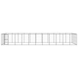 Outdoor Dog Kennel Steel 53.24 m 3082317