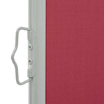 Patio Retractable Side Awning 120x300 cm Red 48345
