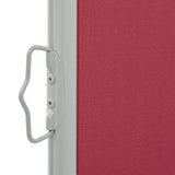 Patio Retractable Side Awning 100x300 cm Red 48342