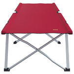 Folding Camping Bed Folding Red 62 x 194 x 42 cm Oxford fabric 42003118