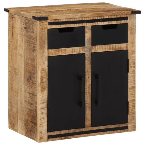 Sideboard with 2 Drawers 55x35x60 cm Solid Wood Mango 374060