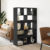 Room Divider Black 100x33x156.5 cm Engineered Wood 3309529