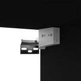 ZNTS 4 Piece TV Cabinet Set Black Engineered Wood 3078749