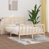 Bed Frame without Mattress 160x200 cm Solid Wood Pine 3107623
