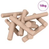 Wooden Dowels 24000 pcs Brown Solid wood 864366