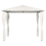 Gazebo with Post Covers 3x3x2.6 m Cream 160 g/m 313605