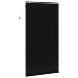 Venetian Blind Black 140 x 250 cm 35 mm Solid Paulownia Wood 42015524