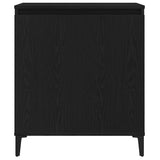 Sideboard Black Oak 60 x 35 x 70 cm Engineered Wood 862594