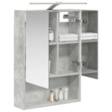Bathroom Mirror Cabinet Concrete Grey 50 x 14.5 x 70 cm 889210