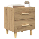 Bed Cabinet 2 pcs Artisan Oak 40 x 35 x 47.5cm Engineered Wood 880552