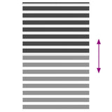 Zebra Blind Black 145x200 cm Fabric Width 140.9 cm Polyester 4014270