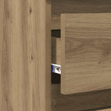Bedside Cabinets 2 pcs Artisan Oak 40x35x62.5 cm Engineered Wood 856525