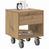 Bedside Table Artisan Oak 40.5 x 40 x 48 cm Engineered Wood 891070