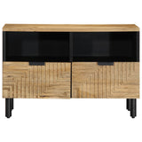 TV Cabinet Brown 70x33x46 cm Solid Wood Mango 4017721
