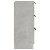 Sideboards 2 pcs Concrete Grey 30x30x70 cm Engineered Wood 811160