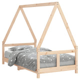Kids Bed Frame 80x160 cm Solid Wood Pine 834459