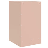 Bedside Cabinets 2 pcs Pink 34.5x39x62 cm Steel 841778