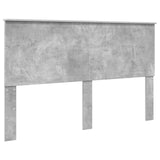 Bed Frame with Drawer Concrete Grey 160 x 200 cm Engineer Wood 3411099