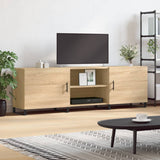 TV Cabinet Sonoma Oak 150x30x50 cm Engineered Wood 829119