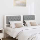 Headboard Other White and light grey 140 cm Solid pine wood 879013
