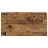 Bathroom Wall Cabinet Old Wood 80x25x40 cm Engineered Wood 860092