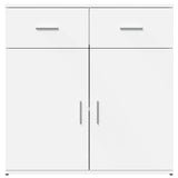 Sideboard White 79x38x80 cm Engineered Wood 840520