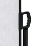 Retractable Side Awning White 120x600 cm 4004496