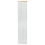 Wardrobes with Drawer White 55 x 38 x 170 cm Solid Pine Wood 42024935