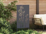 Garden Privacy Screen Anthracite 50 x 140 cm Cold-rolled steel 876296