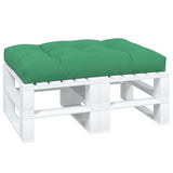 Pallet Cushion Green 120x80x12 cm Fabric 360518