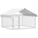 Outdoor Dog Kennel with Roof 200x200x150 cm 171498