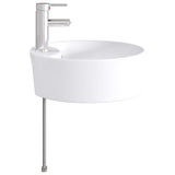 Bathroom Wash Basin Chrome 40.5 x 40.5 x 15 cm Metal 890232