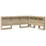 Storage Headboard Sonoma Oak Engineered Wood 3335487