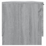 TV Cabinet Grey Sonoma 102x35x36.5 cm Engineered Wood 817133