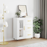 Sideboard White 69.5x34x90 cm Engineered Wood 828020