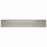 Garden Cover Profile 2 pcs 100 x 10 x 15 cm Stainless Steel 8012914