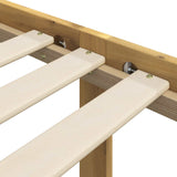 Double Bed Frame with Headboard ROSTOCK White 160 x 200 cm 3405493