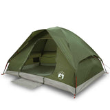 Camping Tent Dome 2-Person Olive Green Waterproof 4009639