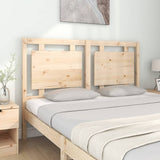 Bed Headboard 145.5x4x100 cm Solid Pine Wood 817940