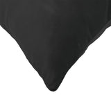 Cushion with Pillow HEERLEN 12 pcs Black Velvet 926940
