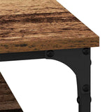 Coffee Table Old wood 80 x 80 x 40 cm Engineered Wood 883497