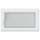 Tilt & Turn Basement Window RISOR 100 x 70 cm PVC and Glass 42047253