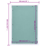 Access Panel with Aluminium Frame and Plasterboard 400x600 mm 145101