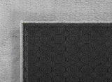 Washable Rug Soft Shaggy 160x230 cm Anti Slip Grey 342194