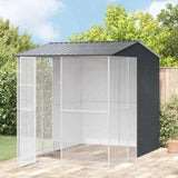 Bird Cage Anthracite 215 x 310 x 247 cm Galvanised Steel 3325176