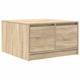 ZNTS Coffee Table with Drawers Sonoma Oak 70.5x70x40 cm 3328410