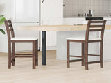 Dining Chairs 2 pcs Light Brown 40 x 47.5 x 99.5 cm 42020465