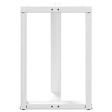 Dining Table Legs T-Shaped 2 pcs White 60x35x cm Steel 4013053
