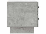 Bedside Cabinet with Drawer Concrete Grey 43 x 34.5 x 47.5 cm 893841